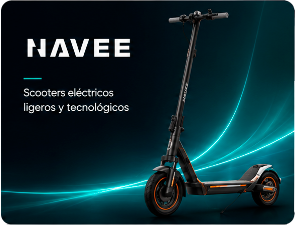 NAVEE - Scooters eléctricos ligeros y tecnológicos